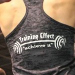 training effect - achieve it